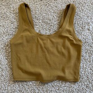 ALO Yoga Ribbed Crop Top